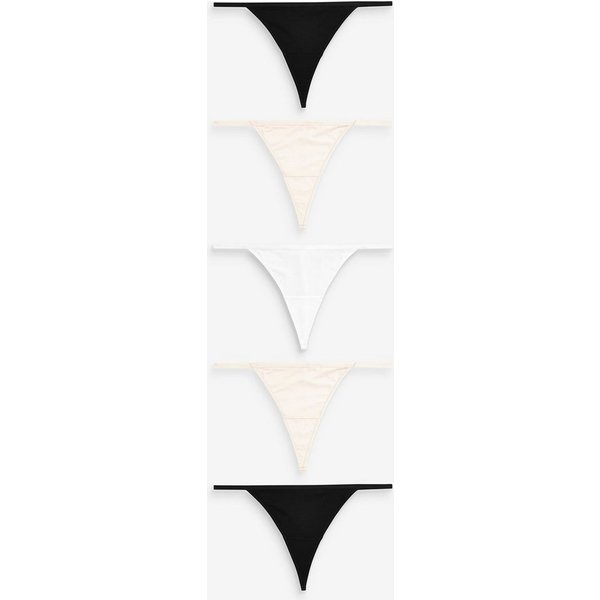 Next Pagenslip 5er-Pack Mikrofaser-Slips, G-Strings (5-St)
