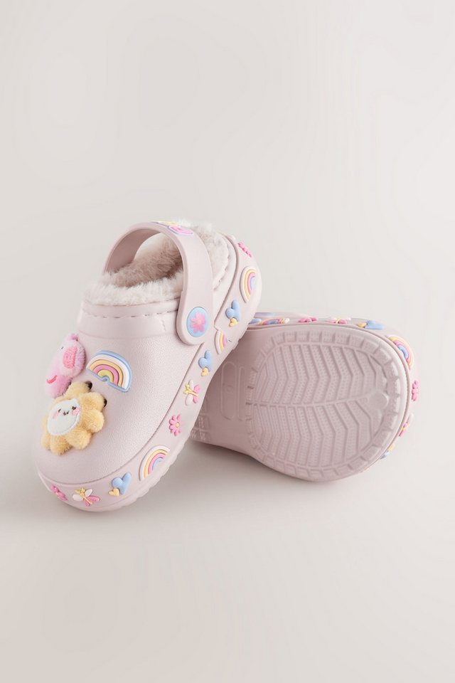 Next Pantoffeln mit flauschigem Futter Peppa Wutz Hausschuh – Bild 5 von 5