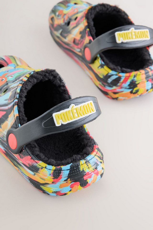 Next Pokemon Hausschuhe-Clogs mit warmem Futter Hausschuh – Bild 2 von 5
