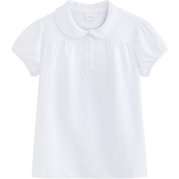 Next Poloshirt Jersey-Oberteil aus Stretch-Baumwolle mit Kragen (1-tlg)