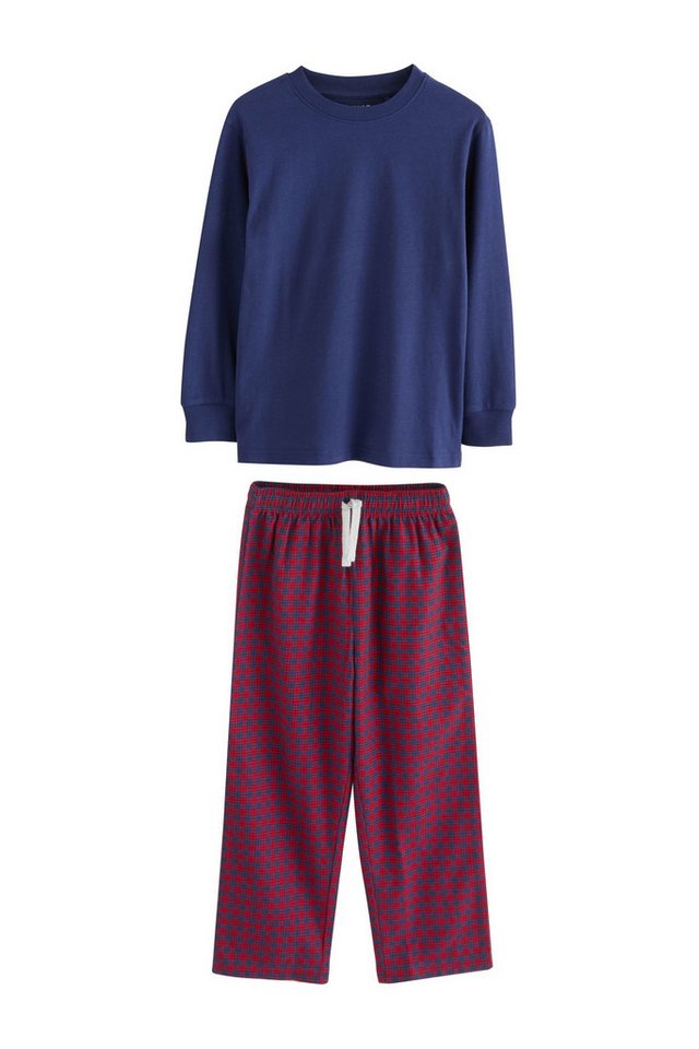 Next Pyjama Karierte Pyjamas aus Webstoff im 2er-Pack (4 tlg) – Bild 3 von 5