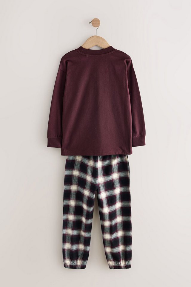 Next Pyjama Karierte Pyjamas aus Webstoff im 3er-Pack (6 tlg) – Bild 2 von 5