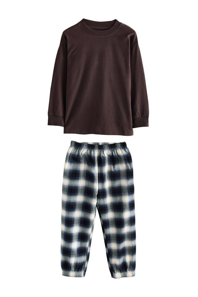 Next Pyjama Karierte Pyjamas aus Webstoff im 3er-Pack (6 tlg) – Bild 4 von 5