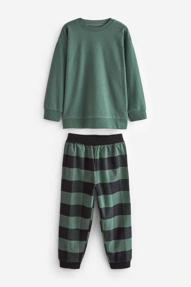 Next Pyjama Karierte Pyjamas aus Webstoff im 3er-Pack (6 tlg) – Bild 2 von 5