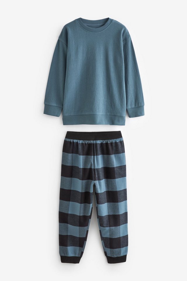 Next Pyjama Karierte Pyjamas aus Webstoff im 3er-Pack (6 tlg) – Bild 4 von 5
