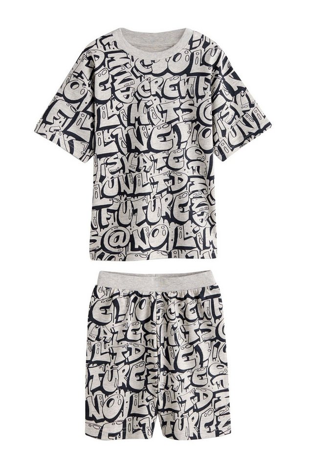 Next Pyjama Kurze Schlafanzüge, 3er-Pack (6 tlg) – Bild 2 von 5