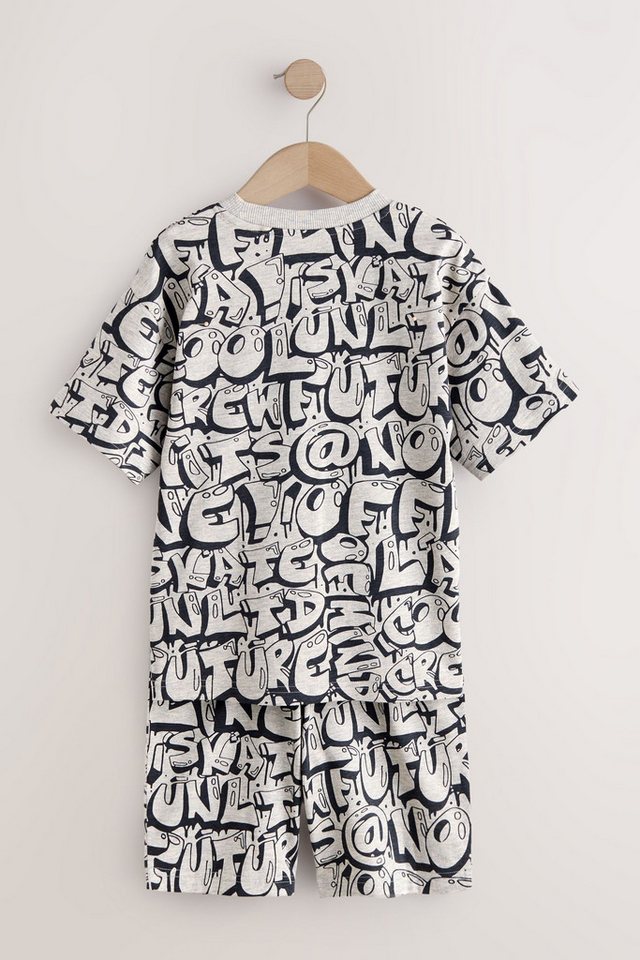 Next Pyjama Kurze Schlafanzüge, 3er-Pack (6 tlg) – Bild 3 von 5
