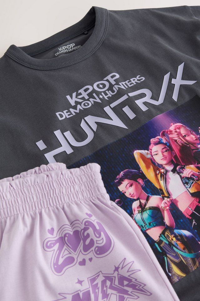 Next Pyjama Kurzer Schlafanzug, Huntrix K-Pop Demon Hunters (2 tlg) – Bild 4 von 5