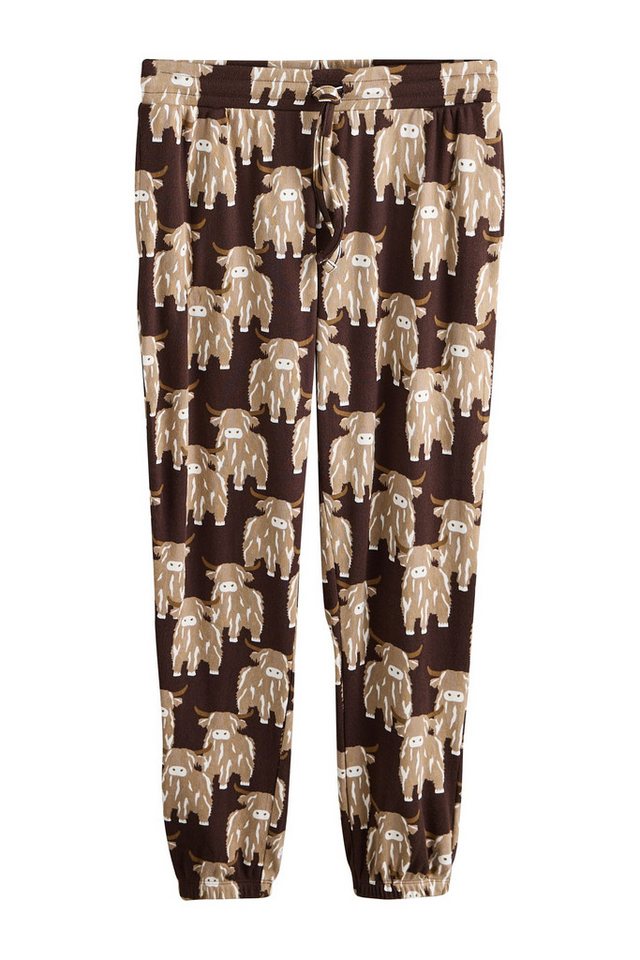 Next Pyjama Langärmeliger, gemütlicher Schlafanzug, Kurzgröße (2 tlg) – Bild 3 von 5