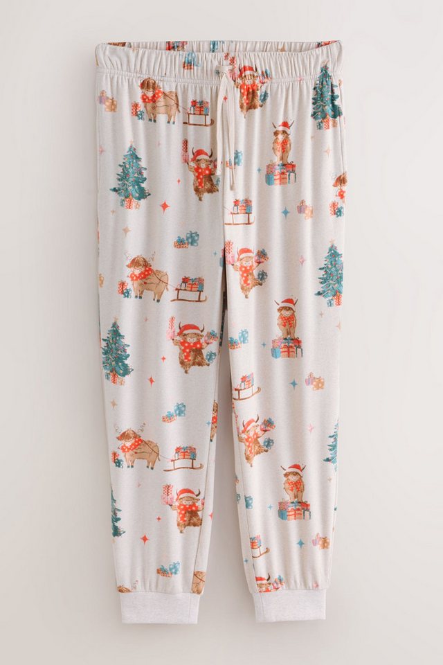 Next Pyjama Langarm-Weihnachtsschlafanzug, Familienkollektion (2 tlg) – Bild 3 von 5