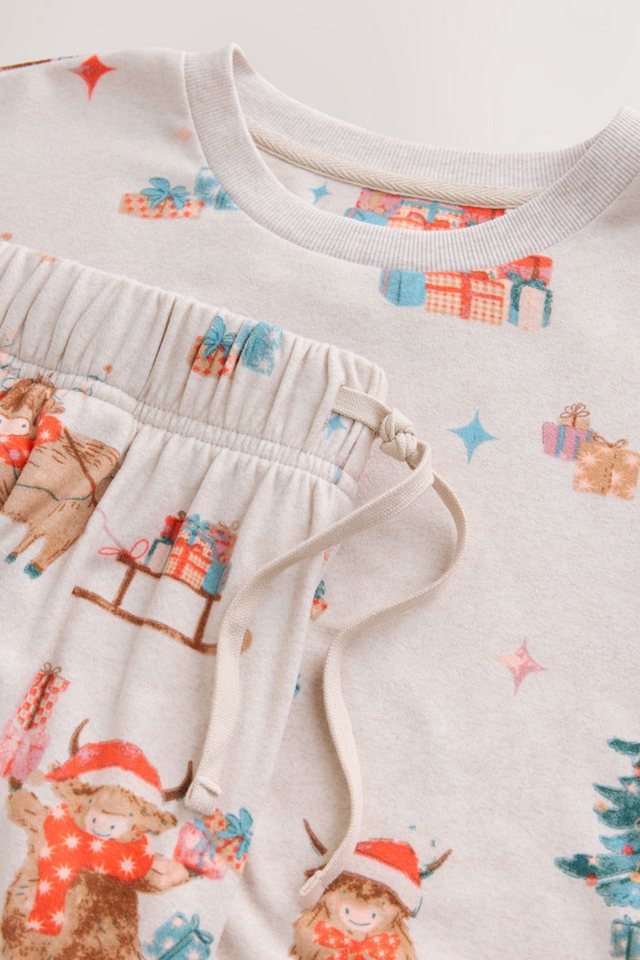 Next Pyjama Langarm-Weihnachtsschlafanzug, Familienkollektion (2 tlg) – Bild 5 von 5