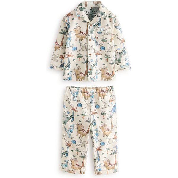 Next Pyjama Pyjama mit durchgehender Knopfleiste (2 tlg)
