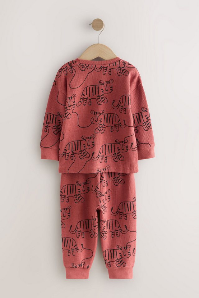 Next Pyjama Relaxed Fit Schlafanzug, 3er-Pack (6 tlg) – Bild 2 von 5