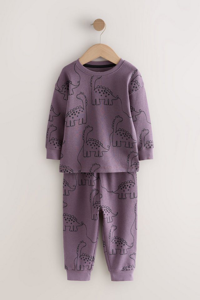 Next Pyjama Relaxed Fit Schlafanzug, 3er-Pack (6 tlg) – Bild 5 von 5