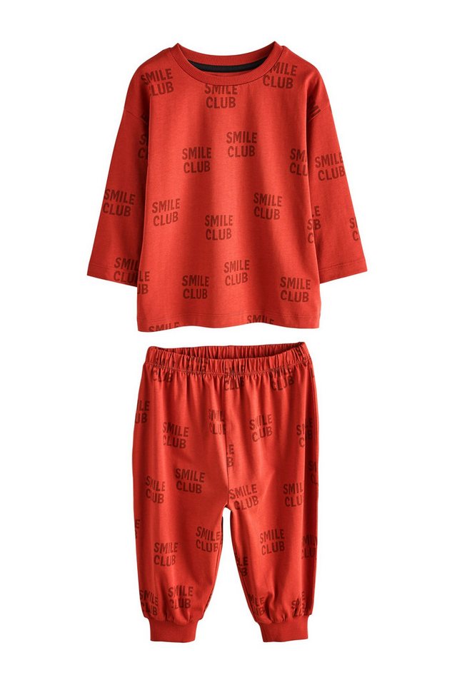 Next Pyjama Schlafanzüg, lange Ärmel und Jogginghose, 3er-Pack (6 tlg) – Bild 3 von 5