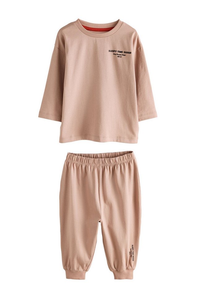 Next Pyjama Schlafanzüg, lange Ärmel und Jogginghose, 3er-Pack (6 tlg) – Bild 5 von 5
