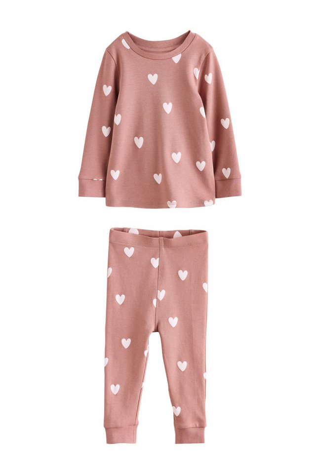 Next Pyjama Schlafanzüge mit floralem Muster, 3er-Pack (6 tlg) – Bild 3 von 5