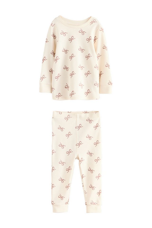 Next Pyjama Schlafanzüge mit floralem Muster, 3er-Pack (6 tlg) – Bild 4 von 5