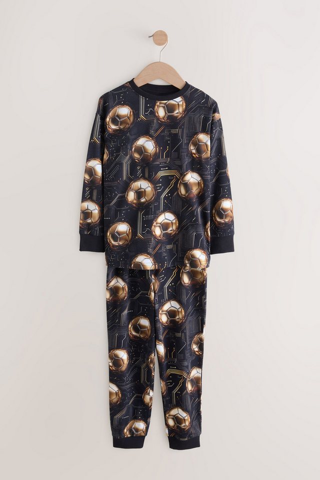Next Pyjama Schlafanzüge mit langen Ärmeln, 2er-Pack (4 tlg) – Bild 4 von 5
