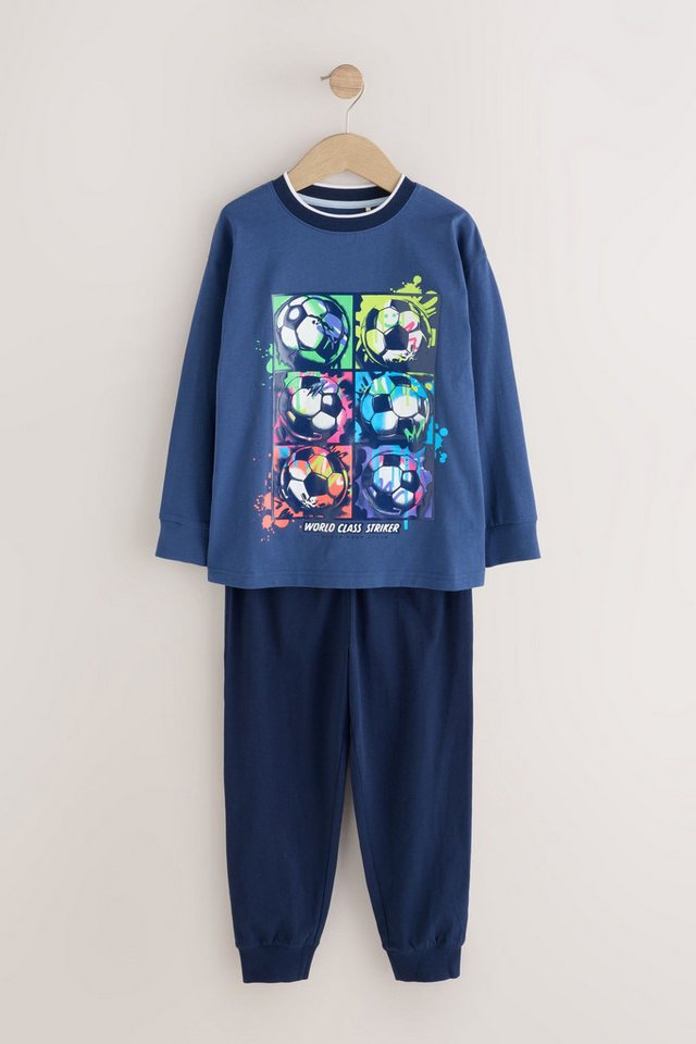 Next Pyjama Schlafanzüge mit langen Ärmeln, 2er-Pack (4 tlg) – Bild 3 von 5