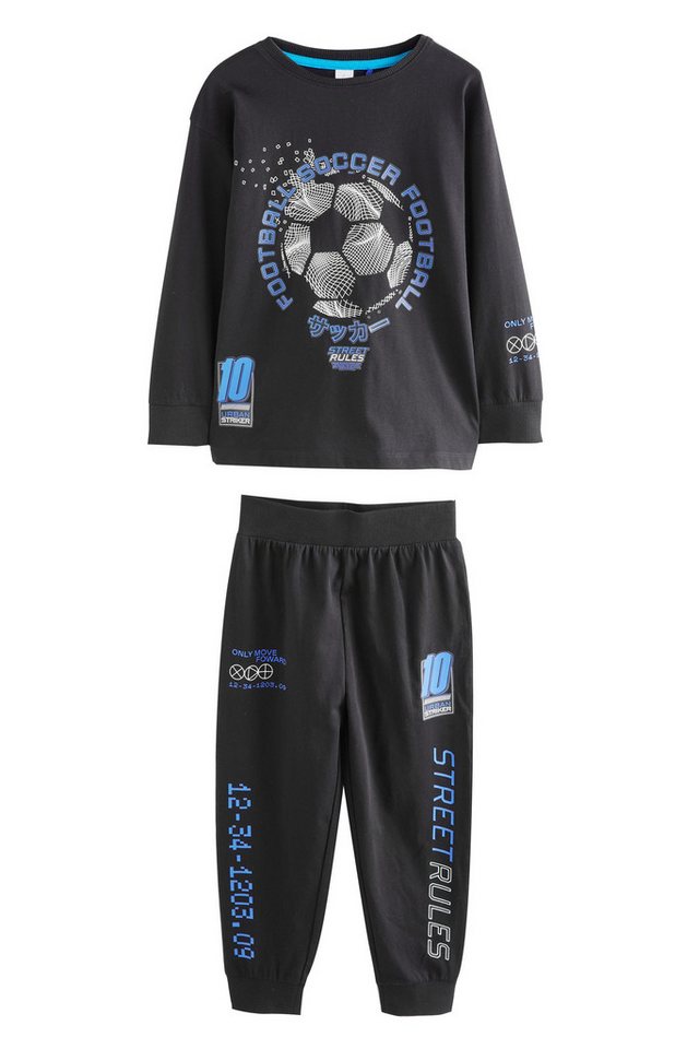 Next Pyjama Schlafanzüge mit langen Ärmeln, 2er-Pack (4 tlg) – Bild 5 von 5