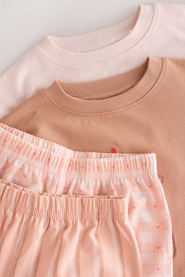 Next Pyjama Schlafanzüge mit weitem Bein, 2er-Pack (4 tlg) – Bild 4 von 5