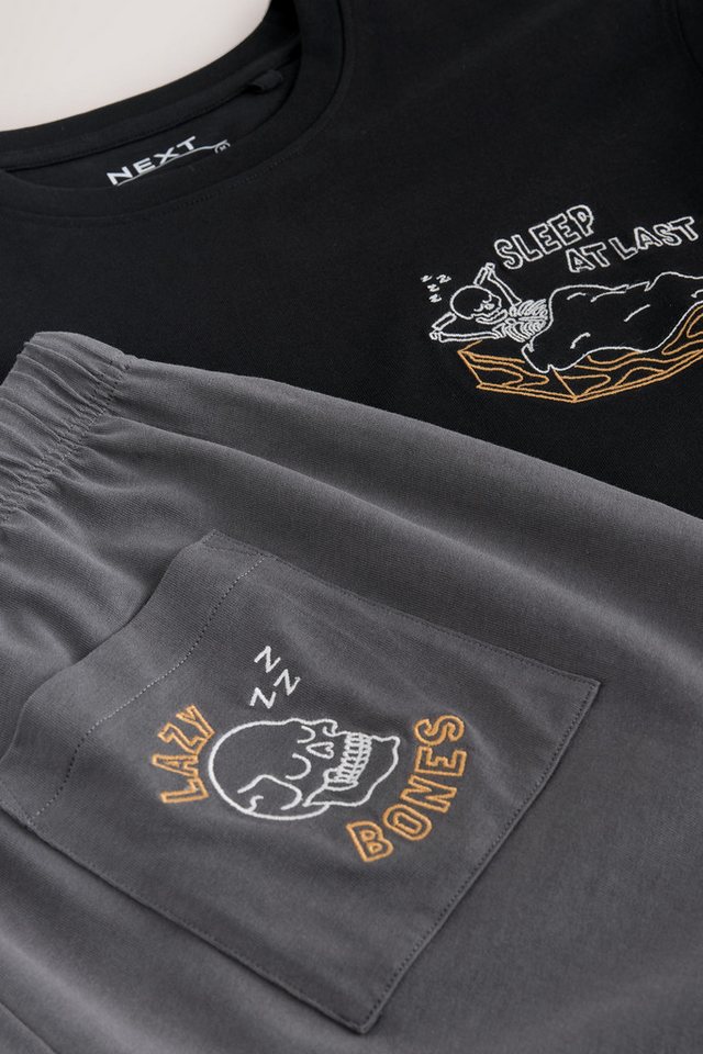 Next Pyjama Schlafanzug aus Jersey, Halloween (2 tlg) – Bild 5 von 5