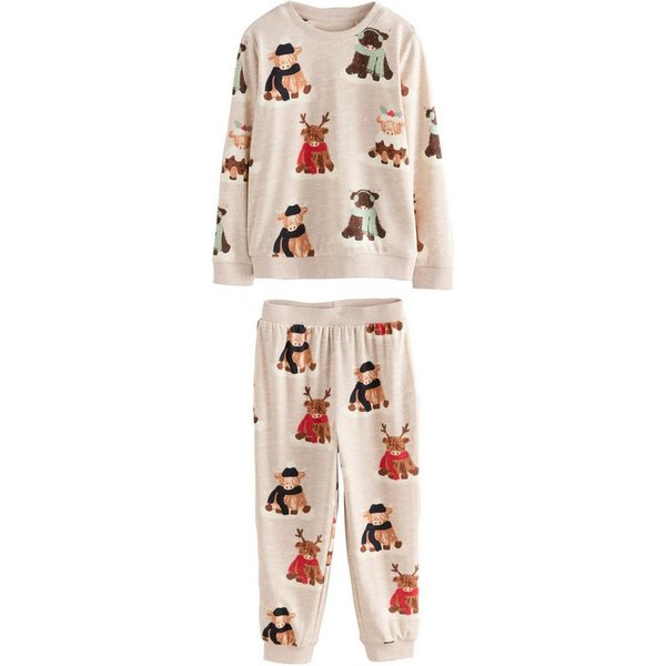 Next Pyjama Single Weihnachts-Schlafanzug, Familienkollektion (2 tlg)