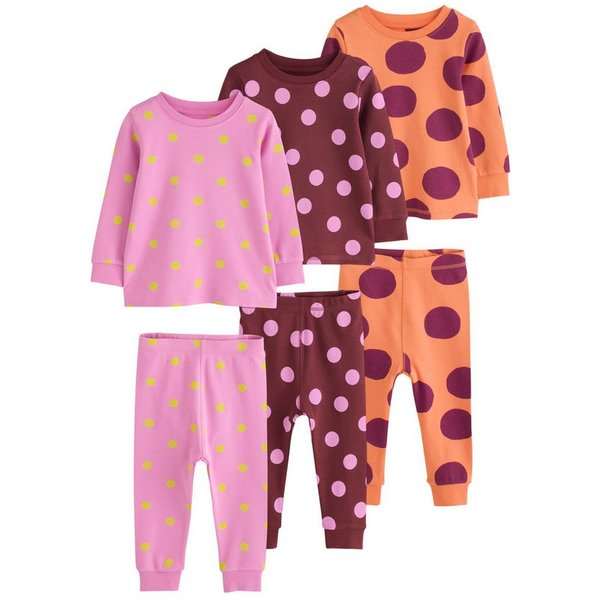 Next Pyjama Snuggle Schlafanzüge, 3er-Pack (6 tlg)