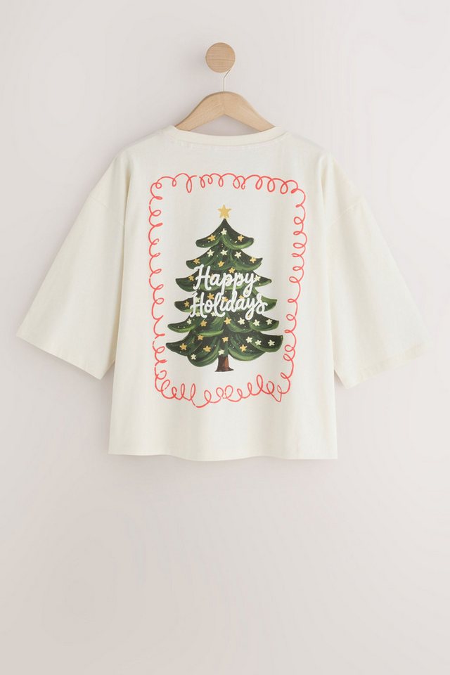 Next Pyjama Weihnachtlicher Schlafanzug, Familienkollektion (2 tlg) – Bild 2 von 5