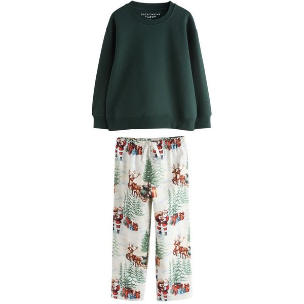 Next Pyjama Weihnachtlicher Schlafanzug, Familienkollektion (2 tlg)