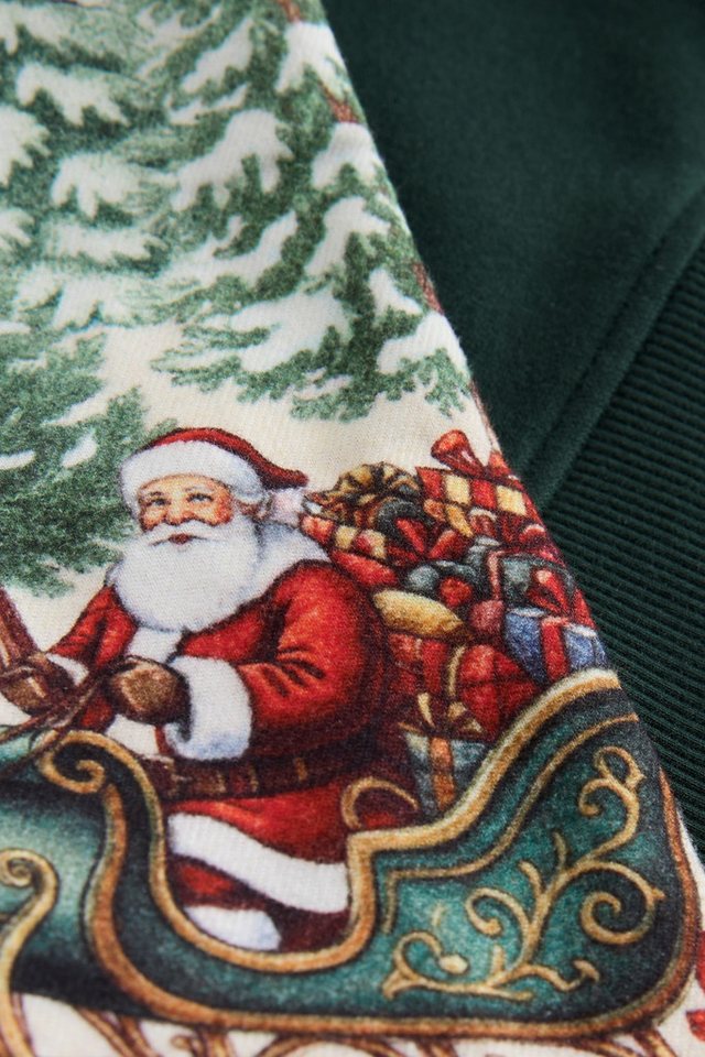 Next Pyjama Weihnachtlicher Schlafanzug, Familienkollektion (2 tlg) – Bild 3 von 5