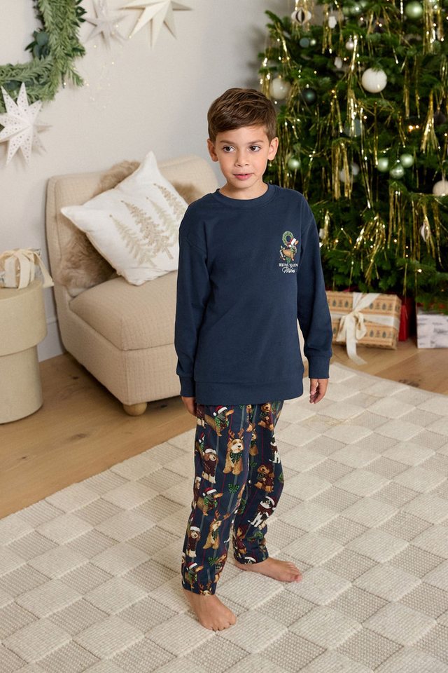 Next Pyjama Weihnachtspyjamas, Familienkollektion (2 tlg) – Bild 5 von 5