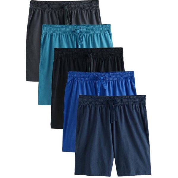 Next Pyjamashorts Jersey-Schlafanzüge, 5er Pack (5-tlg)