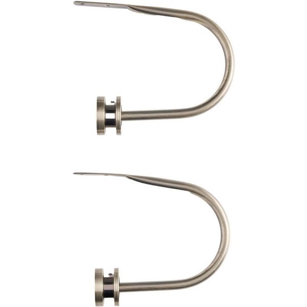 Next Raffhalter Set aus 2 gerippten Vorhanghalter