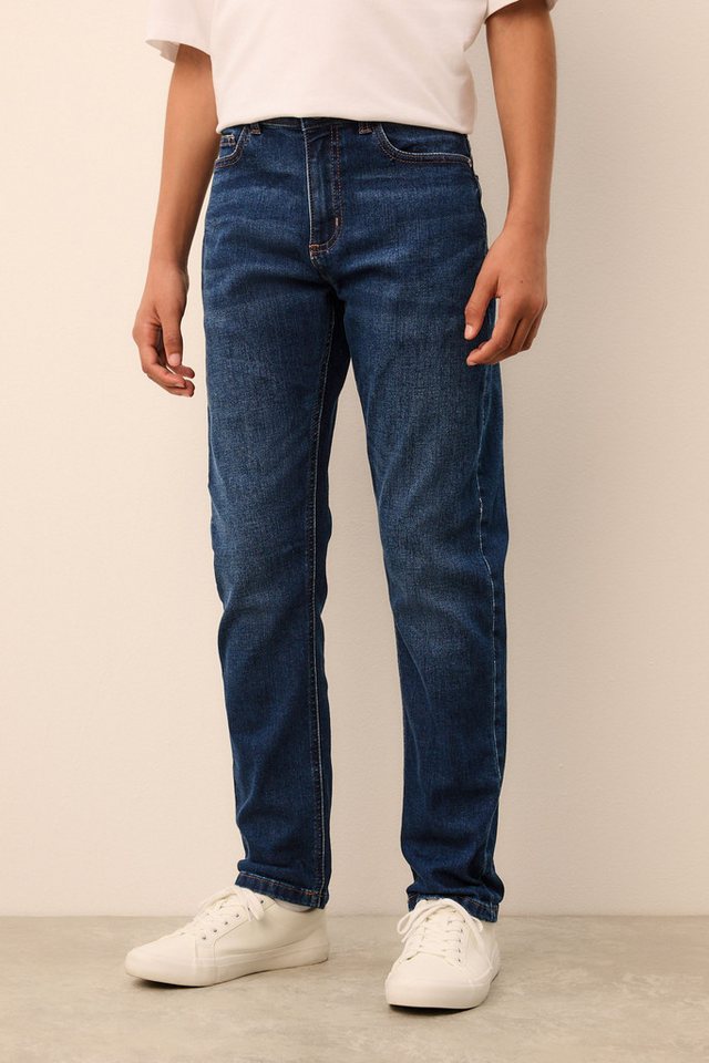 Next Regular-fit-Jeans Regular Fit Jeans mit Stretch (1-tlg) – Bild 4 von 5