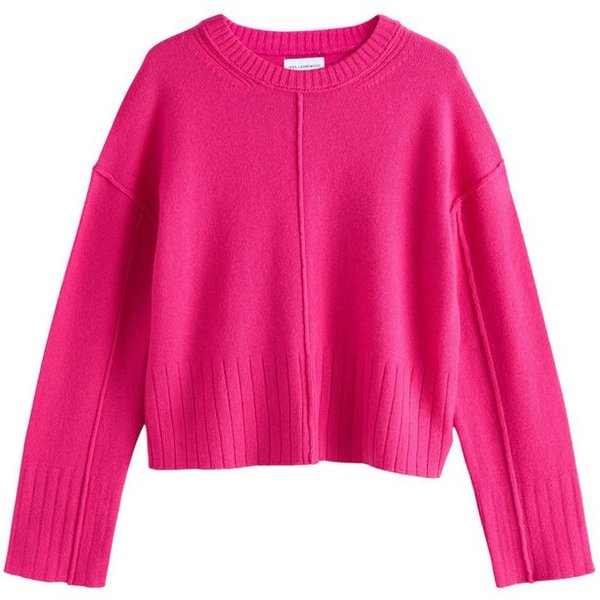 Next Rundhalspullover N. Premium Rundhalspullover aus 100 % Lambswool (1-tlg)