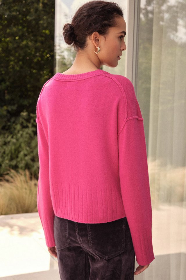 Next Rundhalspullover N. Premium Rundhalspullover aus 100 % Lambswool (1-tlg) – Bild 2 von 5