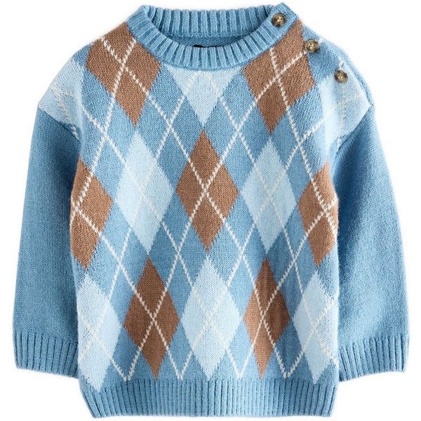 Next Rundhalspullover Strickpullover aus 100 % Baumwolle (1-tlg)