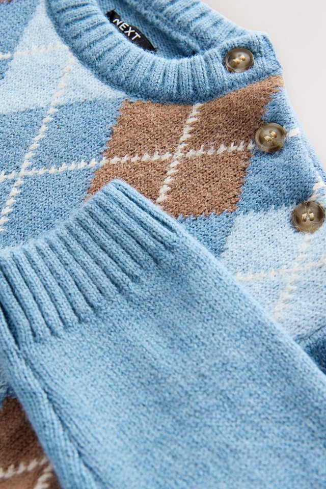 Next Rundhalspullover Strickpullover aus 100 % Baumwolle (1-tlg) – Bild 4 von 4