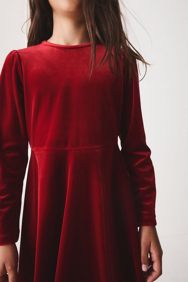 Next Samtkleid Skaterkleid aus Samt (1-tlg) – Bild 3 von 5
