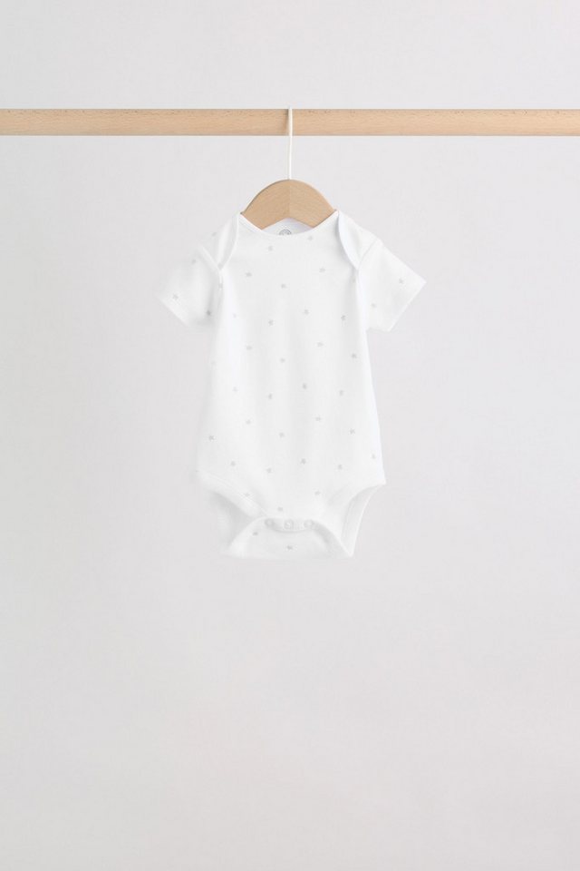 Next Schlafoverall Baby Schlafanzug, Bodysuit, Mütze und Lätzchen (4-tlg) – Bild 3 von 5