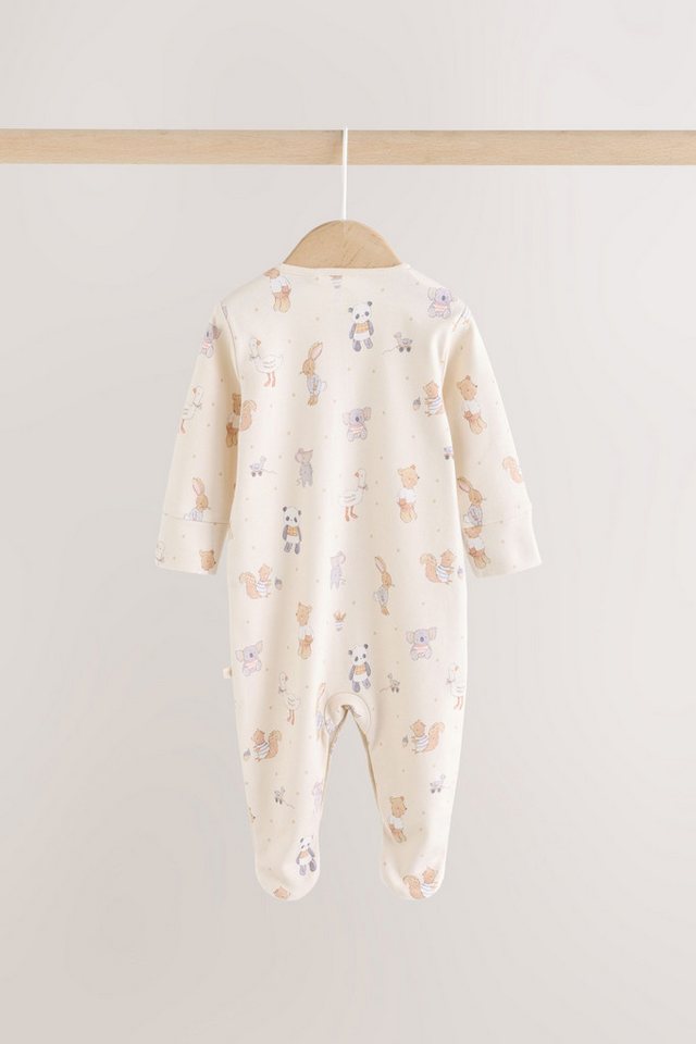 Next Schlafoverall Gerippte Babyschlafanzüge, 3er-Pack (3-tlg) – Bild 5 von 5