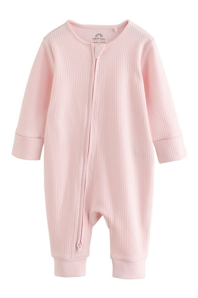 Next Schlafoverall Gerippte Babyschlafanzüge, 3er-Pack (3-tlg) – Bild 2 von 5
