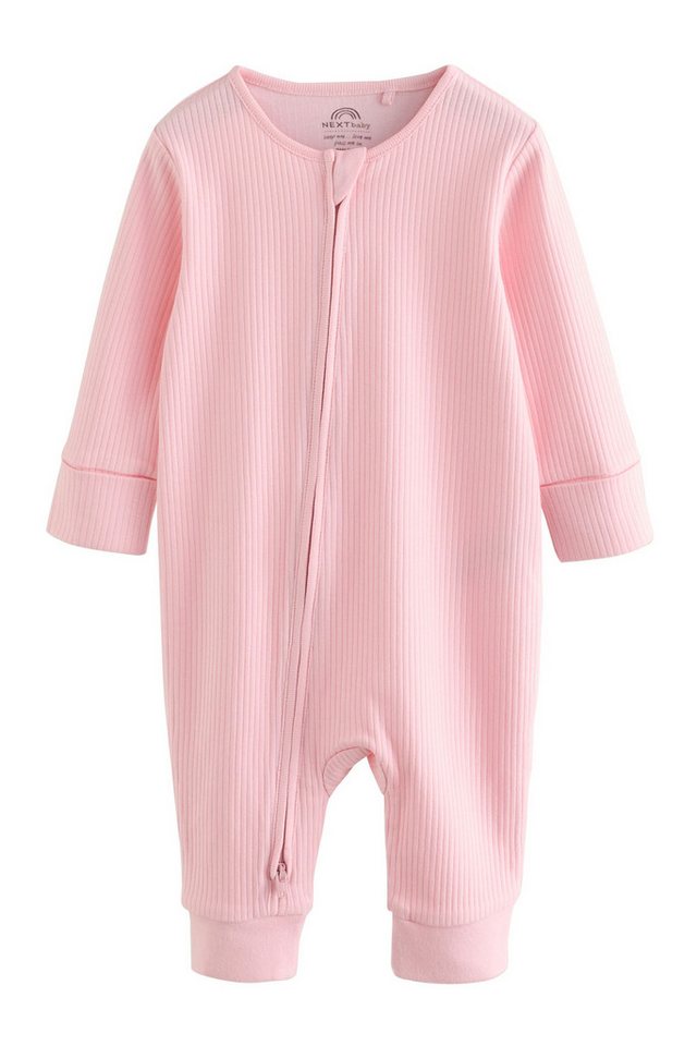 Next Schlafoverall Gerippte Babyschlafanzüge, 3er-Pack (3-tlg) – Bild 3 von 5
