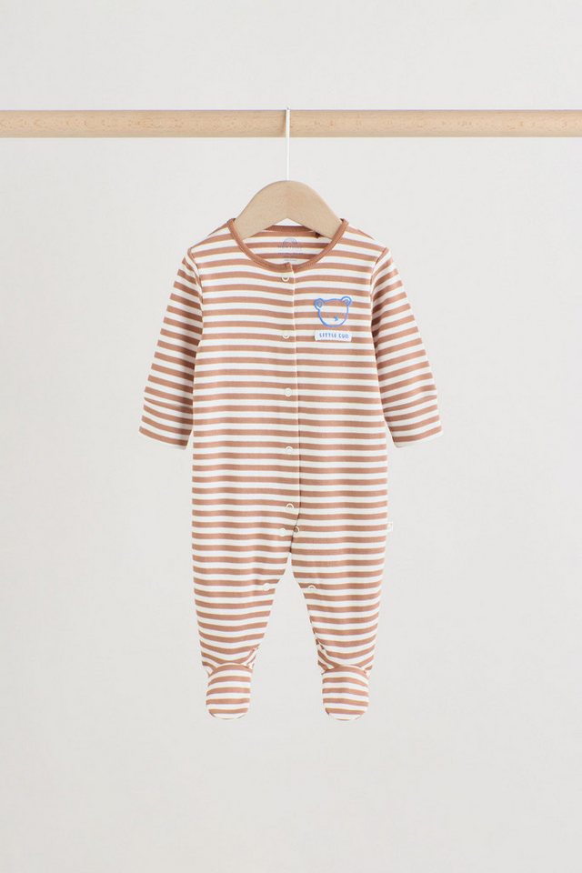 Next Schlafoverall Gerippte Babyschlafanzüge, 3er-Pack (3-tlg) – Bild 5 von 5