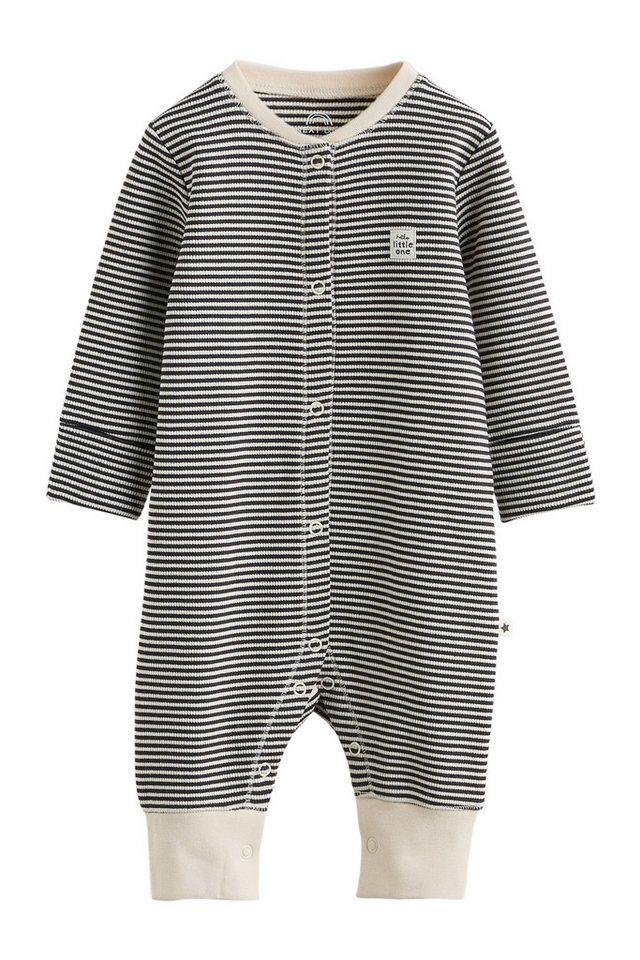 Next Schlafoverall Gerippte Babyschlafanzüge, 3er-Pack (3-tlg) – Bild 4 von 5