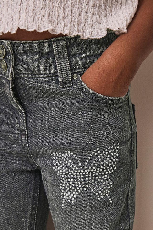 Next Schlagjeans Jeans mit Schlag (1-tlg) – Bild 3 von 5