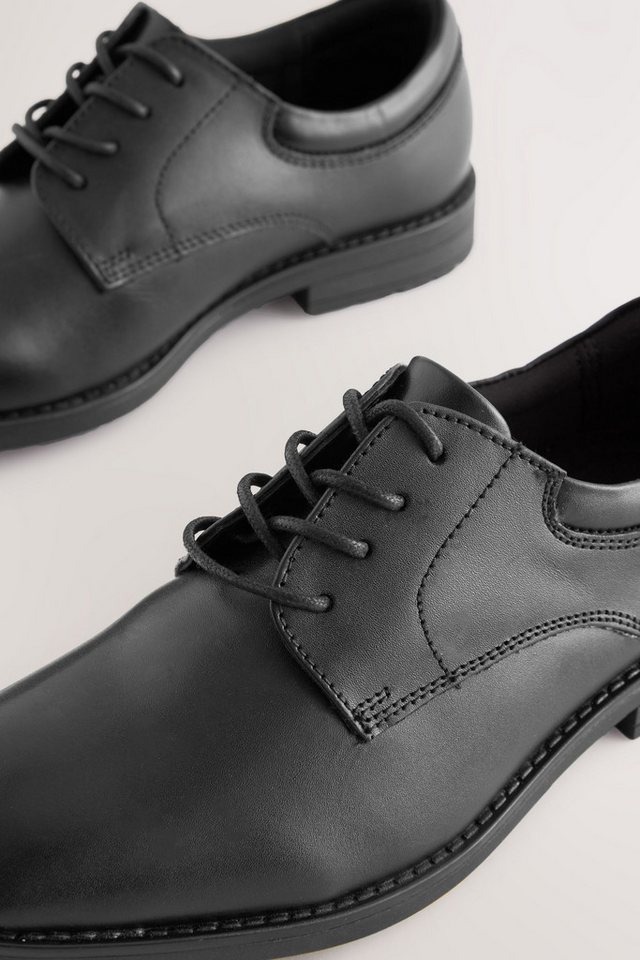 Next Schlichte Lederschnürschuhe, weite Passform Schnürschuh – Bild 2 von 5