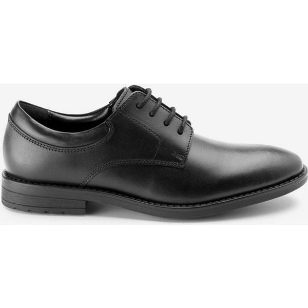 Next Schlichter Lederschnürschuh Schnürschuh